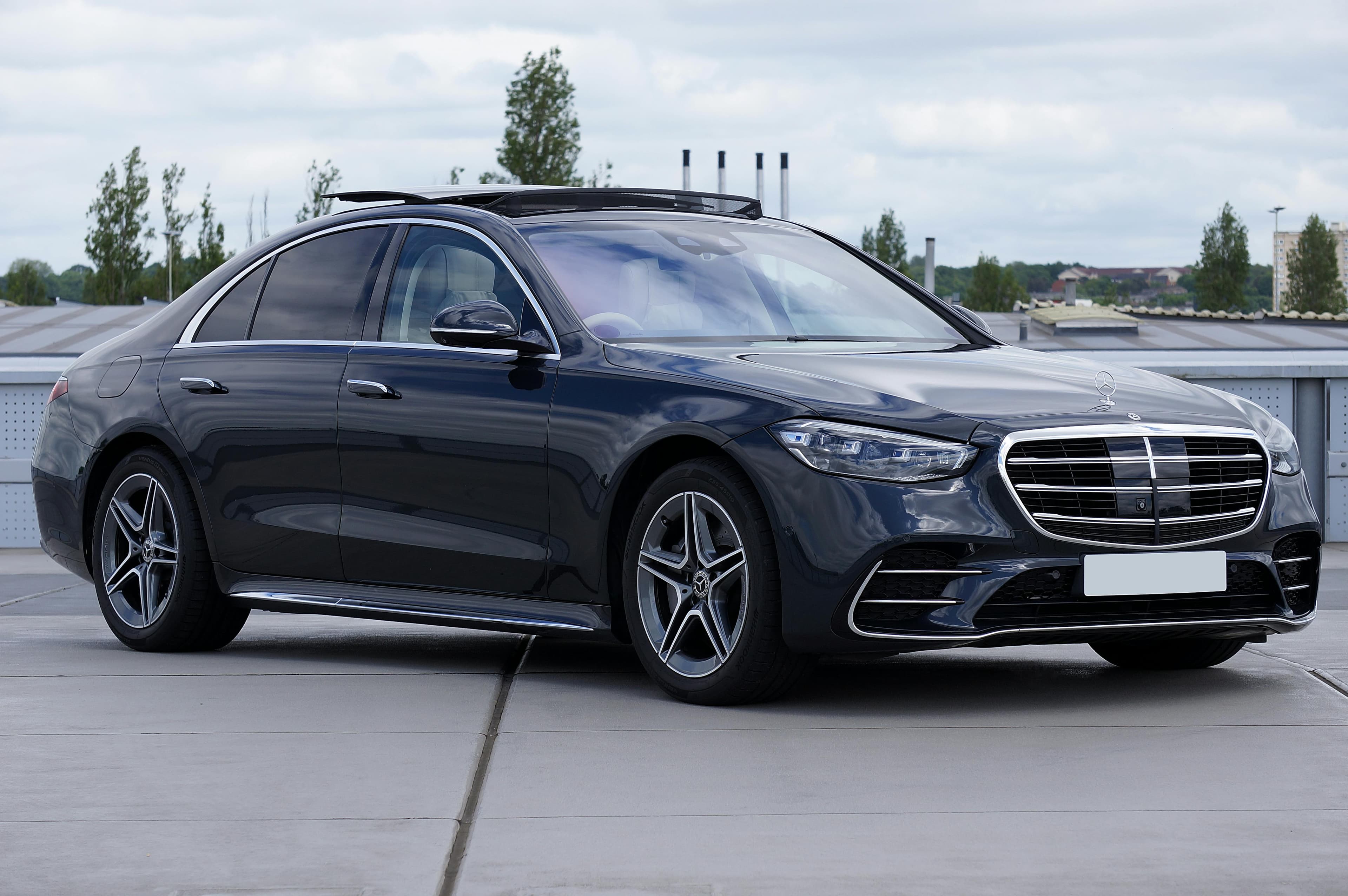 Mercedes S-Klasse met chauffeur